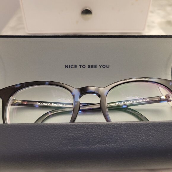 Warby Parker | Sadie Eyeglasses - Riverbed Tortoise - Picture 2 of 13